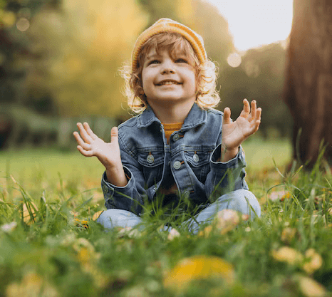 Real photo of a child